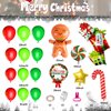 Ynybusi 152 Pcs Christmas Party Decorations Balloon Garland Arch Kit, Indoor Outdoor Decor for Christmas Birthday Party Decorations,Party Supplies|Party Banner|Party Kit (Christmas)