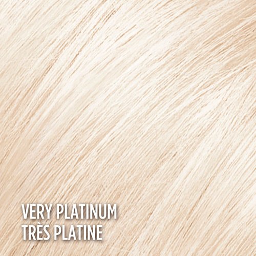 L'Oreal Paris Feria Multi-Faceted Shimmering Permanent Hair Color, Very Platinum, Pack of 1, Hair Dye