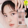 BBIA Essential Eye Palette - Buildable & Blendable Eyeshadow Palette, Soft Shade, Shimmer Finish, Gorgeous Pearls, Warm & Cool Tone Natural Eye Shadow Colors, Vegan, Korean Eye Makeup (02 YOUR PEACH)