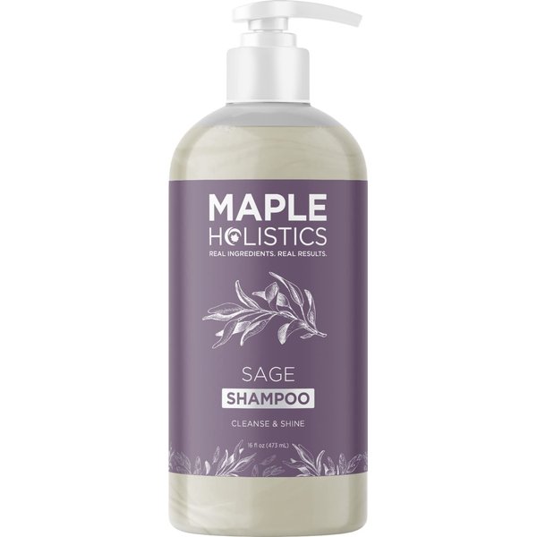 Sage and Rosemary Ultra Clarifying Shampoo - Treatment for Build Up and Dry Scalp with Cleansing Essential Oils