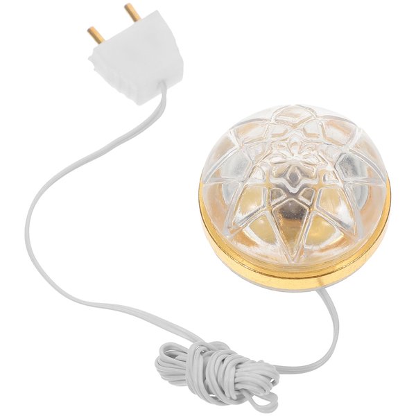 UPKOCH Mini Ceiling Lamp Dollhouse Chandelier Furniture Miniature 1: 12 Chandelier Model for DIY Mini House Fairy Garden Decoration Supplies