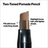 Revlon Colorstay Browlights Pencil, Eyebrow Pencil & Brow Highlighter, 0.55 Lb, Soft Brown