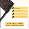 7C SEVENCROWN Brown Mascara Curling & Length Waterproof Mascara Set | Vegan & Cruelty-Free | Holiday Gift for Beauty Lovers