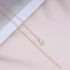 TseanYi Boho Heart Pendant Necklace Gold Heart Necklace Open Floating Heart Love Pendant Necklace Long Heart Chain Necklace Minimalist Love Pendant Neckalce Jewelry for Women and Girls