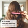 Edge Styling Brush with Nylon Bristles, Portable Back Hair Brush for Women and Men, Essential for Styling and Grooming