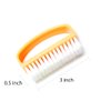 Luxxii (6 Pack) Fine Handle Grip Nail Brush - Fingernail Scrub Cleaning Brushes Nail Hand Scrubbing Cleaning Brush. Color may vary.