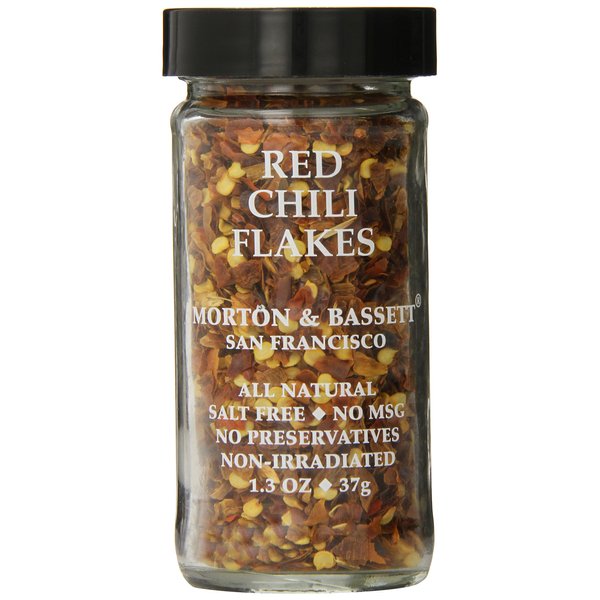 Morton & Bassett, Red Chili Flakes, 1.3 Oz