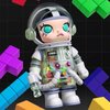 POP MART MEGA Space Molly 100% Series 3, Molly Blind Box Figures, Random Design Action Figures Collectible Toys Home Decorations, Holiday Birthday Gifts for Boys and Girls, Single Box