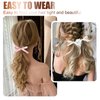 Vodolo Hair Bows for Girls,20 PCS Small Bow Hair Clips Tassel Ribbon Bowknot With Short Tail,Ribbon Hair Bows Barrettes for Thick Thin Hair,Nonslip Hair Accessories Christmas Birthday Gifts