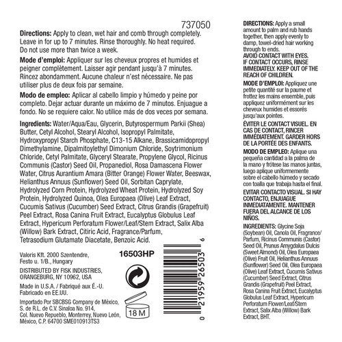 Hair Chemist Strengthen Hair Mask with Castor Oil Packette 1 ounce (3-Pack)