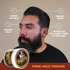 Suavecito Pomade Signature Scent Essentials Bundle: Firme (Strong) Hold Hair Styling Pomade, Aluminum Free Deodorant, Moisturizing Body Soap