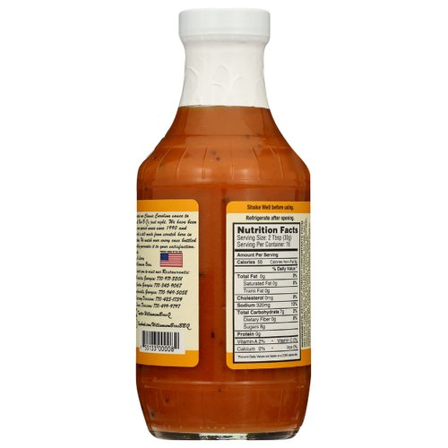 Williamson Bros. Classic Carolina Bbq Sauce, 16 Fl Oz