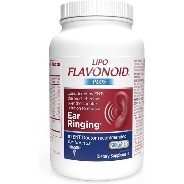 Lipo Flavonoid Plus Unique Ear Health 500 Caplets