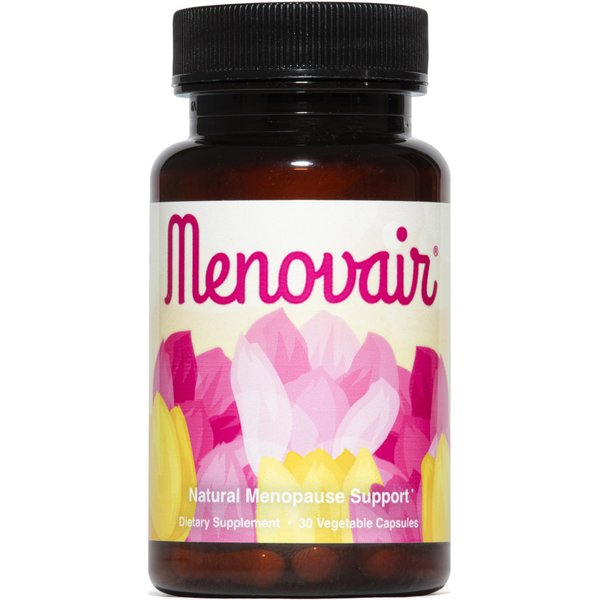 Menovair - Natural Menopause Support Supplement - Non-GMO, Vegan, Gluten-Free