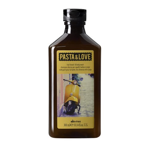 Davines Pasta & Love Men's 3-in-1 Hair, Beard & Body Wash To Cleanse, Condition And Moisturize All Skin Types, 10.14 Fl. Oz.