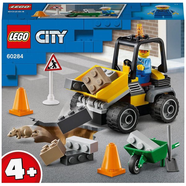 LEGO 60284 City Great Vehicles Highway Construction Vehicle