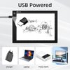 VALUCKY A4 LED Light Box,Ultra-Thin Tracing Light Pad,3 Level Adjustable Brightness Drawing with 12inch Writting Table for Artists,Sketching & Drawing,Animation,Diamond Painting