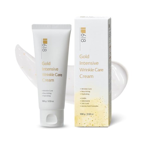 1.618 Gold Intensive Anti-Aging Wrinkle Care Cream 3.52oz - For Dry Skin, Multi-Purpose Day & Night Cream