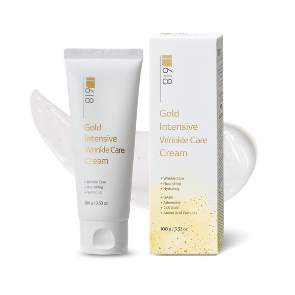 1.618 Gold Intensive Anti-Aging Wrinkle Care Cream 3.52oz - For Dry Skin, Multi-Purpose Day & Night Cream