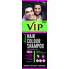 VIP 5 in 1 Hair Colour Shampoo base Hair Color 180 ml Black Hair Colour