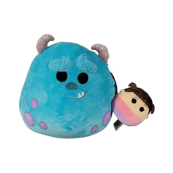Squishmallows Official Kellytoy 10 Inch Soft Plush (Sully & Boo Monsters)
