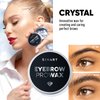 SINART Eyebrow Pro Wax Crystal, 3D Brows Styling Wax, Transparent Long Lasting Natural Eyebrow Wax Eyebrow Gel - 15q/ 0.51oz