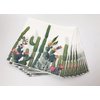 40 Pack Succulent Cactus Paper Napkins for Fiesta Wedding, Party, Birthday, Dinner, Lunch(2-Ply, 6.5 x 6.5 In)