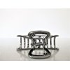 Rose gold silver or dark silver tone metal hair claw clip Set B (Primary color: Silver)