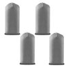 Gudotra 4 Pack Hoover Cloth Bags Replacement for Hoover Porta Power Swingette S1015 S1029 and CH30000 Commercial Canister Vacuum, Replace Part 43662023
