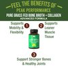 Bone Broth Collagen Capsules. 180 Pills of Grass Fed Bone Broth Collagen Protein Peptides. Contains All 3 Collagen Types 1, 2, and 3. Pure Pasture Raised Paleo Friendly Tablets for Women and Men