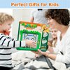 NARRIO Magnetic Drawing Board Toys for 3-6 Year Old Boys/Doodle Board Educational Toddler Toys Age 2-4/Dinosaur Travel Toys for Kids 3-5/Magnetic Dot Art Birthday Gifts for Girls 4-8