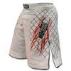 Ring to Cage Elite Fight Shorts - Black or White for MMA, BJJ, Jiu Jitsu, Grappling, No Gi, Wrestling (Waist 44", Black)