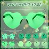 St Patricks Day Women's Headband and Glasses Set, St Patricks Day Costume Accessories for Women