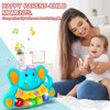 Baby Piano Toys 6+ Months Musical Toys 6 to 12 Months Early Learning Elephant Piano Keyboard Music&Light Up Infant Baby Toys for 6 9 12 18 Months 1st Birthday Gifts for 1 2 Years Old Boys Girls