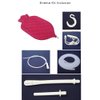 The Perfect Enema Bag Kit for Colon Cleansing With Superior Grade Silicone Hose (2 quart, open top) + 10 Colon Tips (12Fg)