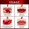 PASNOWFU Peel Off Lip Stain, Matte Liquid Lipstick, Lip Stain Peel Off, Lip Tint Long Lasting Waterproof Tattoo Magic Color Lip Liner, Non Stick Color Peel Off Mask Lip Gloss Makeup - 04