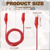 PATIKIL 39" Wires Alligator Clips, 6Pcs UL1015/18AWG Jumper Test Leads Set Alligator Clip Wires for Electronics Automotive DIY Projects, Multicolor