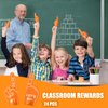 Sinmoe 24 Pcs Sports Fan Foam Finger Mini Foam Fingers Foam Hand Foam Finger 1 for Sports Themed Birthday Party Supplies Sport Events Baseball Basketball Soccer Team Gifts (Orange)