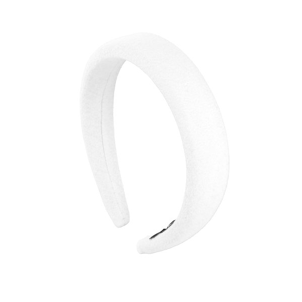 Padded Headband for Women for Women (White)