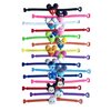 YAOSHUXIAN 15pcs Cartoon Characters Rubber Bracelets Wristband Bracelets for Birthday Party Supplies Favors Prize Rewards
