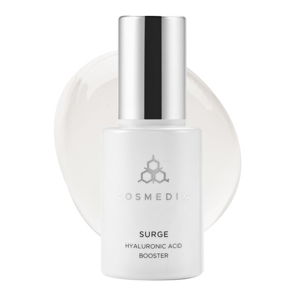 COSMEDIX Surge Hyaluronic Acid Booster for Face - Ultra Hydrating Face Serum with Vitamin C & Niacinamide Softens, Brightens & Moisturizes Skin - Facial Skin Care Product for Fine Lines & Wrinkles