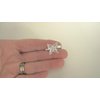 Generic 2 extra small silver butterfly metal alligator hair clip for fine thin hair