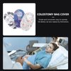 DOITOOL Ostomy Bag Cover, 3pcs Lightweight Ostomy Pouch One- Piece Universal Colostomy Bag Protection Covers Shielding Protectors for Ostomy Supplies
