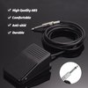 Combofix Foot Pedal Switch Pedal Control With 5'ft Clip Cord And Standard 1/4 Phono Plug for Power Supply Machine Kit Supplies