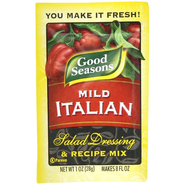 Good Seasons Mild Italian Dressing & Recipe Seasoning Mix (24 ct Pack, 1 oz Packets)