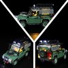 Mililier LED Light Kit for Lego 10317 Icons Land-Rover Classic Defender 90 Set, Compatible with Lego 10317 Building Blocks Model(Not Include Blocks Set)