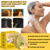 Batana Oil and 2 Pack Ginger Hair Regrowth Shampoo Bar,Natural Raw Batana Oil for Hair Growth Hair Mask Ginger Bar Shampoo,Promotes Hair Growth,Nourishes Scalp,Repair & Strengthen Dry Damaged Hair