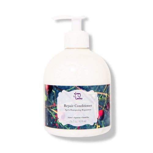 100% PURE Glossy Locks Repair Conditioner Cream Moisture Restore & Nourishing Deep Conditioning Treatment for Dry Damaged Hair Super Nutrient Hydration Boost for Women & Men - 16 Fl Oz