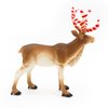 Gemini&Genius Reindeer Figurine Toy, Deer Animal Toys, Wildlife World Action Figures, Great Gift, Collection, Cake Topper, Storytelling Prop and Room Decor for Kids