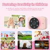 Makolle Kids Camera, Christmas Birthday Gifts for Girls Age 3-8,Video Cameras for Kids 8-12,Childrens Digital Camera for vlogging Portable Kids Selfie Camera with 32GB SD Card Pink